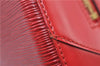 Authentic Louis Vuitton Epi Sablon Hand Bag Purse Red M52047 LV 7886E