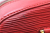 Authentic Louis Vuitton Epi Sablon Hand Bag Purse Red M52047 LV 7886E