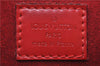 Authentic Louis Vuitton Epi Sablon Hand Bag Purse Red M52047 LV 7886E