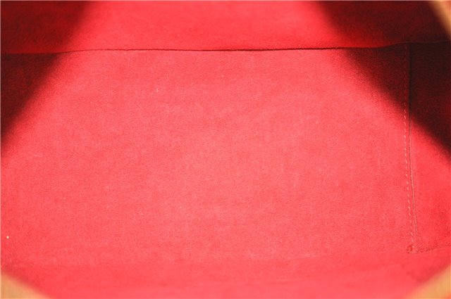 Authentic Louis Vuitton Epi Sablon Hand Bag Purse Red M52047 LV 7886E