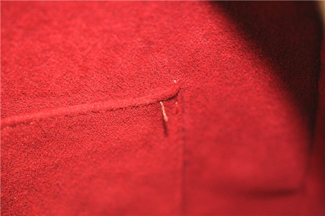 Authentic Louis Vuitton Epi Sablon Hand Bag Purse Red M52047 LV 7886E