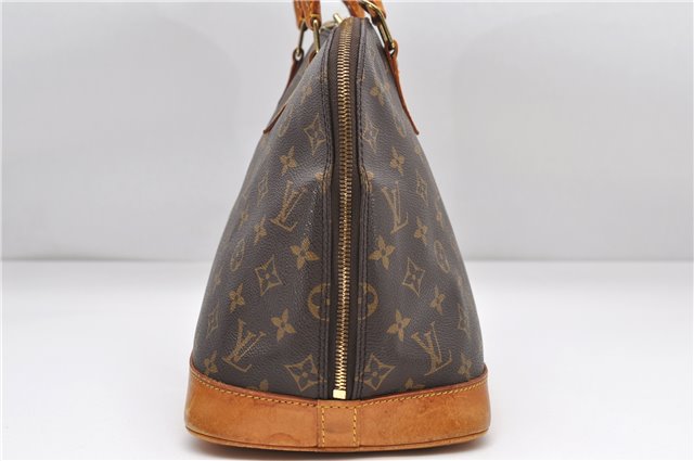 Authentic Louis Vuitton Monogram Alma Hand Bag Purse M51130 LV 7889D