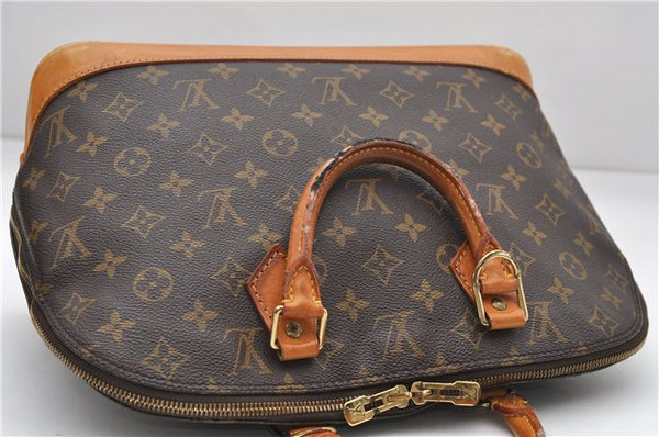 Authentic Louis Vuitton Monogram Alma Hand Bag Purse M51130 LV 7889D