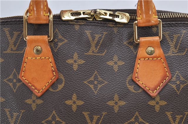 Authentic Louis Vuitton Monogram Alma Hand Bag Purse M51130 LV 7889D