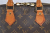 Authentic Louis Vuitton Monogram Alma Hand Bag Purse M51130 LV 7889D