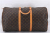 Authentic Louis Vuitton Monogram Keepall 55 Travel Boston Bag M41424 LV 7892E