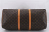 Authentic Louis Vuitton Monogram Keepall 55 Travel Boston Bag M41424 LV 7892E