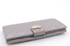 Authentic GUCCI Guccissima Heart Leather Long Wallet 203550 Light Purple 7893C