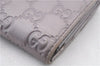 Authentic GUCCI Guccissima Heart Leather Long Wallet 203550 Light Purple 7893C