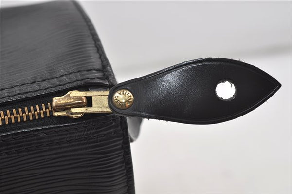 Authentic Louis Vuitton Epi Speedy 25 Hand Boston Bag Black M59032 LV 7893D