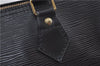 Authentic Louis Vuitton Epi Speedy 25 Hand Boston Bag Black M59032 LV 7893D