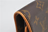 Authentic Louis Vuitton Monogram Pochette Twin GM Shoulder Bag M51852 LV 7894F