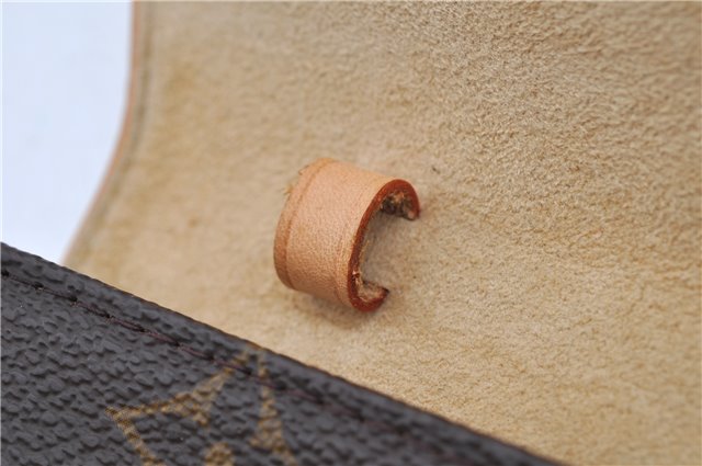 Authentic Louis Vuitton Monogram Pochette Twin GM Shoulder Bag M51852 LV 7894F