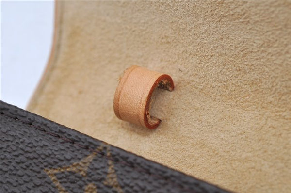 Authentic Louis Vuitton Monogram Pochette Twin GM Shoulder Bag M51852 LV 7894F