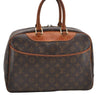 Authentic Louis Vuitton Monogram Deauville Hand Bag M47270 LV 7895D