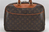 Authentic Louis Vuitton Monogram Deauville Hand Bag M47270 LV 7895D