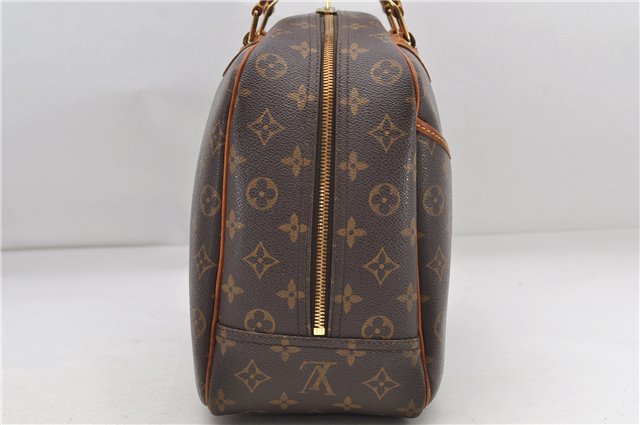 Authentic Louis Vuitton Monogram Deauville Hand Bag M47270 LV 7895D