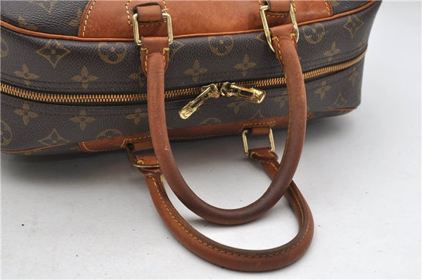 Authentic Louis Vuitton Monogram Deauville Hand Bag M47270 LV 7895D