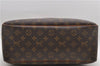 Authentic Louis Vuitton Monogram Deauville Hand Bag M47270 LV 7895D