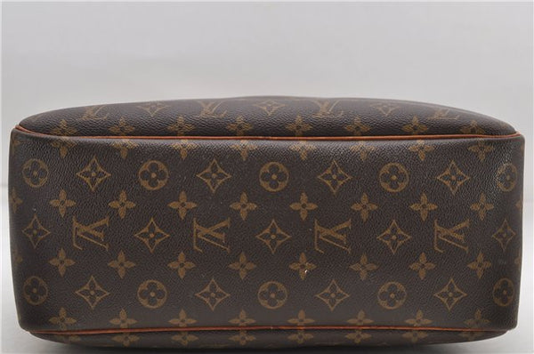 Authentic Louis Vuitton Monogram Deauville Hand Bag M47270 LV 7895D
