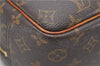 Authentic Louis Vuitton Monogram Deauville Hand Bag M47270 LV 7895D
