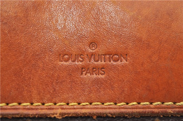 Authentic Louis Vuitton Monogram Deauville Hand Bag M47270 LV 7895D