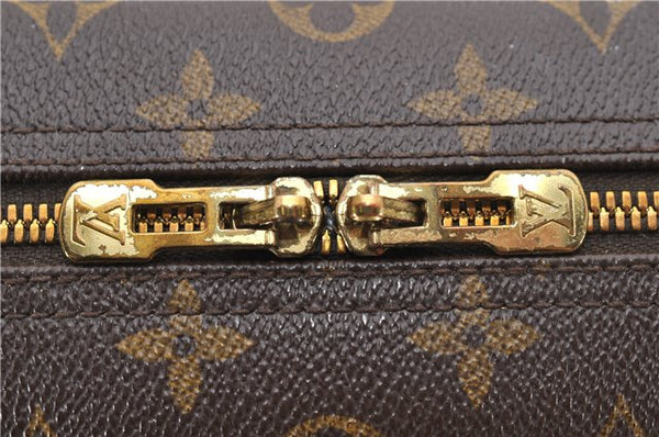 Authentic Louis Vuitton Monogram Deauville Hand Bag M47270 LV 7895D