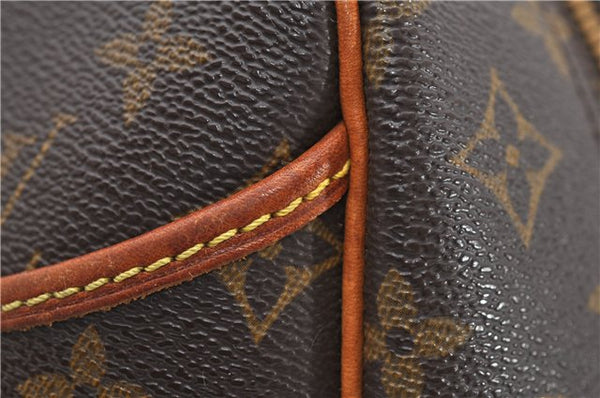 Authentic Louis Vuitton Monogram Deauville Hand Bag M47270 LV 7895D