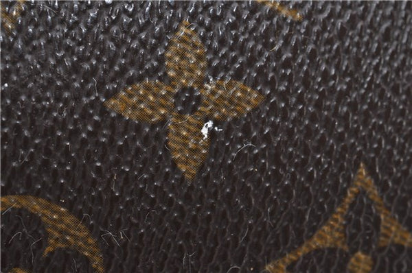 Authentic Louis Vuitton Monogram Deauville Hand Bag M47270 LV 7895D