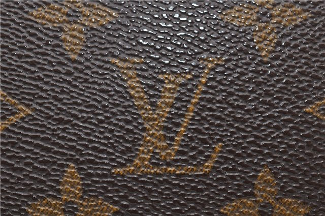 Authentic Louis Vuitton Monogram Deauville Hand Bag M47270 LV 7895D