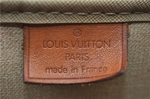 Authentic Louis Vuitton Monogram Deauville Hand Bag M47270 LV 7895D