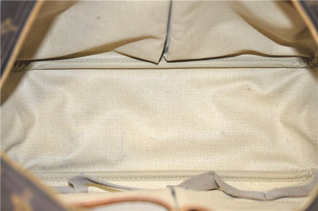 Authentic Louis Vuitton Monogram Deauville Hand Bag M47270 LV 7895D