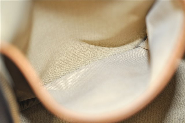 Authentic Louis Vuitton Monogram Deauville Hand Bag M47270 LV 7895D