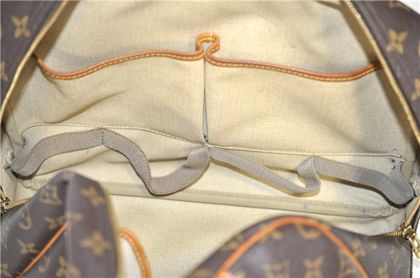 Authentic Louis Vuitton Monogram Deauville Hand Bag M47270 LV 7895D