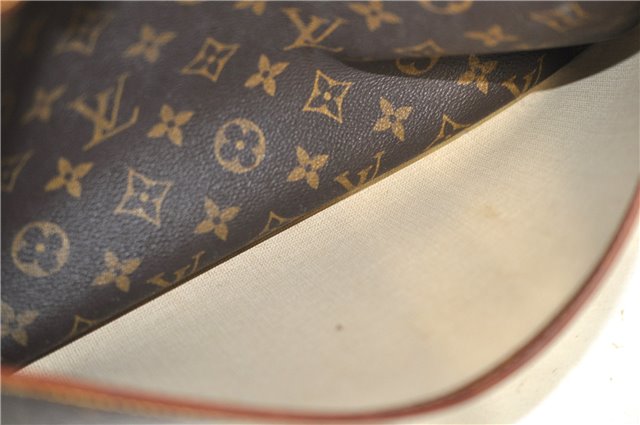 Authentic Louis Vuitton Monogram Deauville Hand Bag M47270 LV 7895D