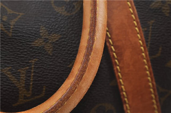 Auth Louis Vuitton Monogram Keepall Bandouliere 55 Boston Bag M41414 LV 7898D