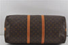 Auth Louis Vuitton Monogram Keepall Bandouliere 55 Boston Bag M41414 LV 7898D