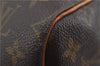 Auth Louis Vuitton Monogram Keepall Bandouliere 55 Boston Bag M41414 LV 7898D