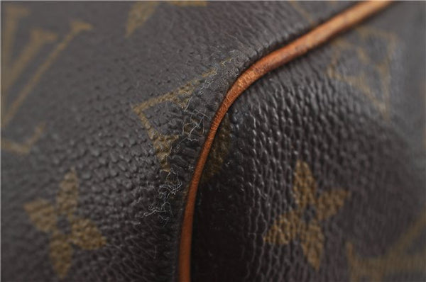Auth Louis Vuitton Monogram Keepall Bandouliere 55 Boston Bag M41414 LV 7898D