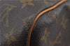 Auth Louis Vuitton Monogram Keepall Bandouliere 55 Boston Bag M41414 LV 7898D