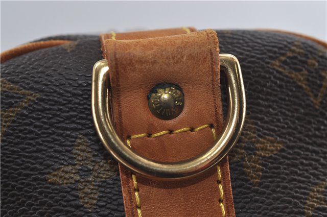 Auth Louis Vuitton Monogram Keepall Bandouliere 55 Boston Bag M41414 LV 7898D