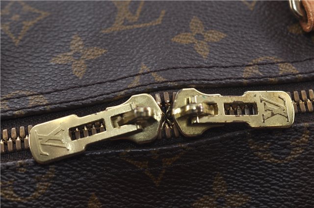 Auth Louis Vuitton Monogram Keepall Bandouliere 55 Boston Bag M41414 LV 7898D