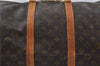 Auth Louis Vuitton Monogram Keepall Bandouliere 55 Boston Bag M41414 LV 7898D
