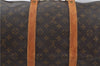 Auth Louis Vuitton Monogram Keepall Bandouliere 55 Boston Bag M41414 LV 7898D