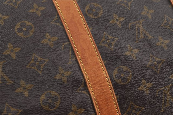 Auth Louis Vuitton Monogram Keepall Bandouliere 55 Boston Bag M41414 LV 7898D