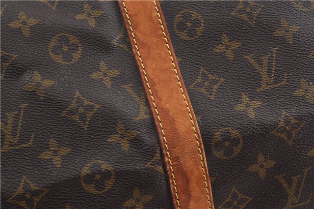 Auth Louis Vuitton Monogram Keepall Bandouliere 55 Boston Bag M41414 LV 7898D