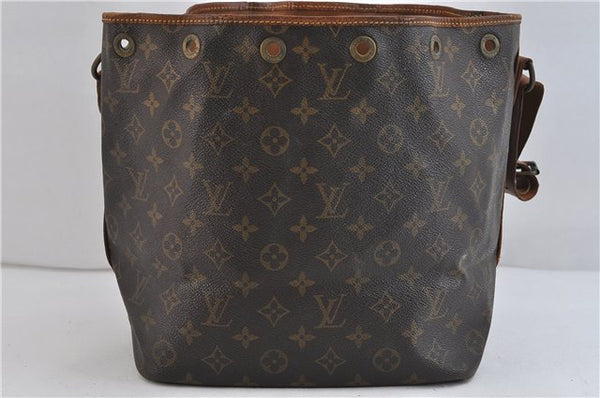 Authentic LOUIS VUITTON Monogram Petit Noe Shoulder Bag M42226 LV 7899C