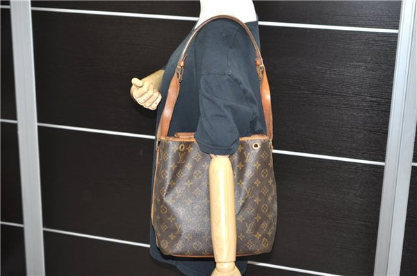 Authentic LOUIS VUITTON Monogram Petit Noe Shoulder Bag M42226 LV 7899C