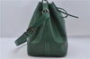 Authentic Louis Vuitton Epi Petit Noe Shoulder Bag Green M44104 LV 7899D