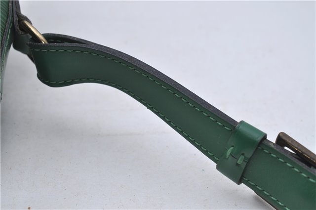 Authentic Louis Vuitton Epi Petit Noe Shoulder Bag Green M44104 LV 7899D